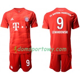 Koszulka Bayern Monachium LEWANDOWSKI 9 Dziecięcy Domowe Koszulki Piłkarskie 2019-2020 Krótki Rękaw
